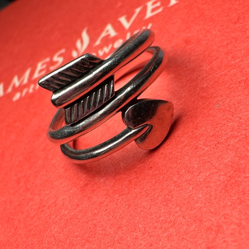 Arrow & Heart Ring size 7